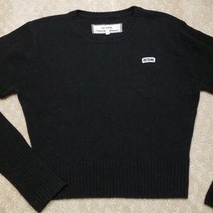crop sweater by Re/Done